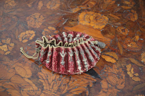 Game token purse, 18th century circa 1760