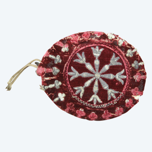 Game token purse, 18th century circa 1760