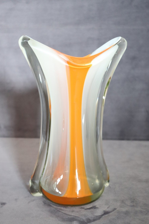 Vintage Murano-Vase aus den 1960er Jahren