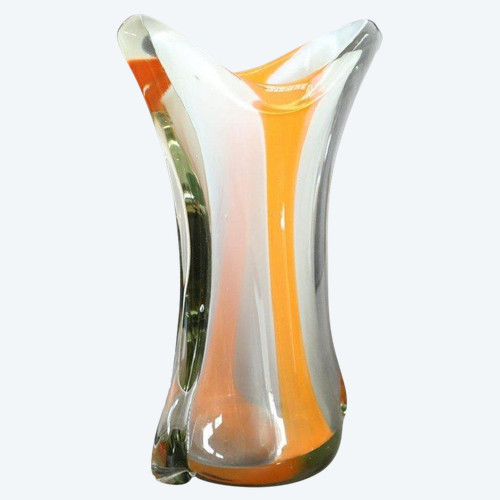 Vintage Murano-Vase aus den 1960er Jahren