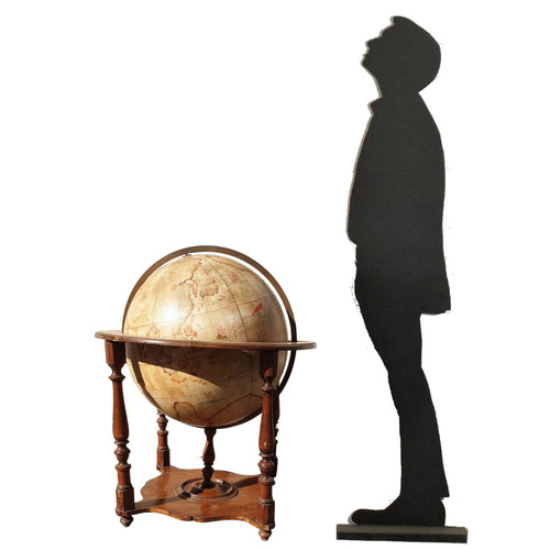 Globo da biblioteca autoportante, fine XIX inizio XX secolo