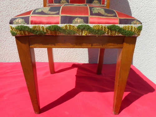 Set di 12 sedie con timbro Rosello Inizio XX secolo