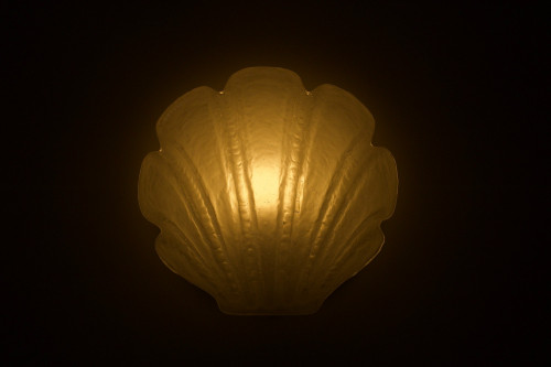 Paar Wandleuchten "Saint-Jacques" aus Murano.