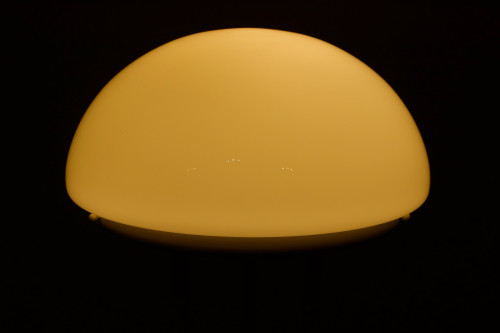 Dreibeinige Pilzlampe, 1970er Jahre.