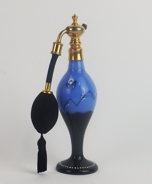 Art Deco glass vaporizer by Marey Beckert Schider