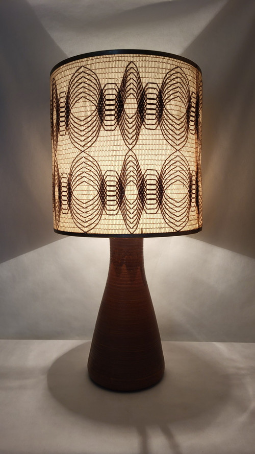 Lampada in ceramica di Accolay / anni '70