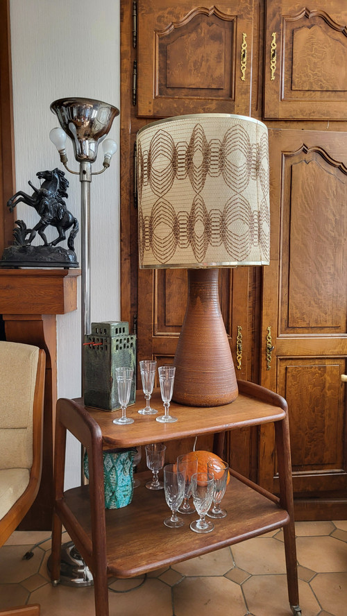 Lampada in ceramica di Accolay / anni '70