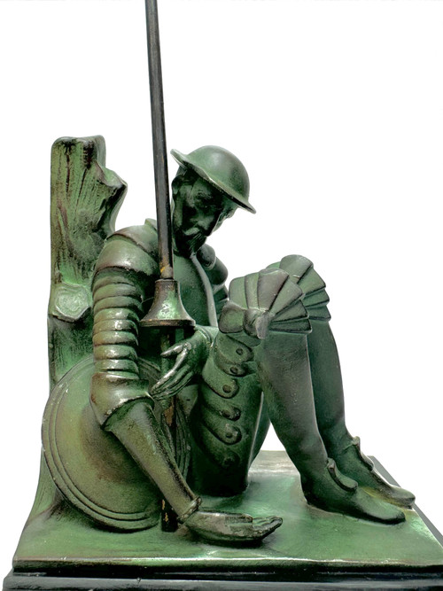 Serre-livres Don Quichotte Et Sancho De Janle - Max Le Verrier