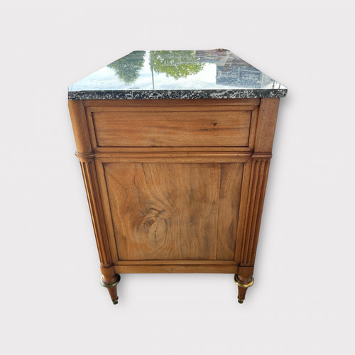 Commode En Acajou Blond D’époque Louis XVI - XVIIIème Siècle 