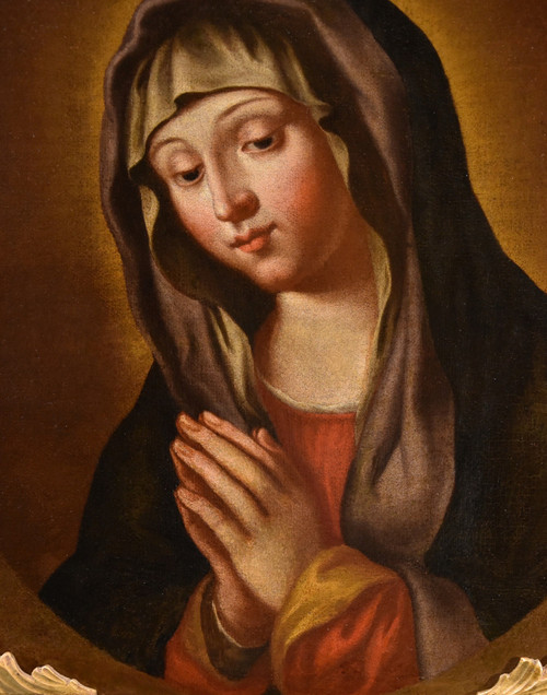 Vierge En Prière, Giovanni Battista Salvi, Dit Sassoferrato (1609 - 1685) Cercle De