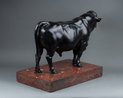 Toro in bronzo, XIX secolo