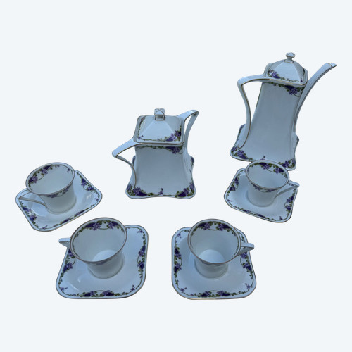 Art Nouveau coffee set