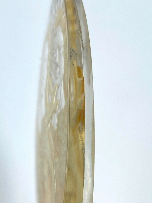 Intaglio sacro religioso in vetro di fine '800