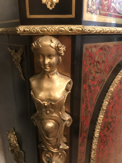 Möbel, Stützmöbel Aus Boulle-Marqueterie
