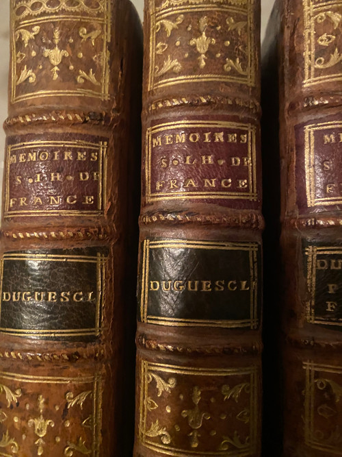 From the largest project of Memoirs published in the 18th century "The Life of Bertrand Duguesclin" 1785
