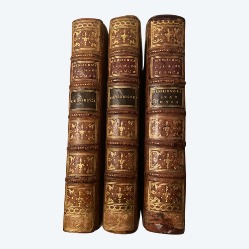 From the largest project of Memoirs published in the 18th century "The Life of Bertrand Duguesclin" 1785