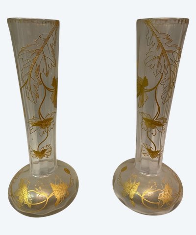 Pair Of Art Nouveau Vases