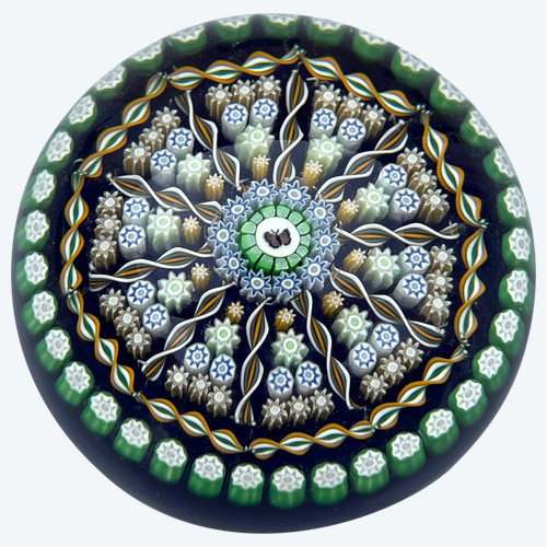 Fermacarte a farfalla Millefiori Sulphide Perthshire