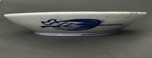 Large dish in Imari porcelain, 19th century, floral design