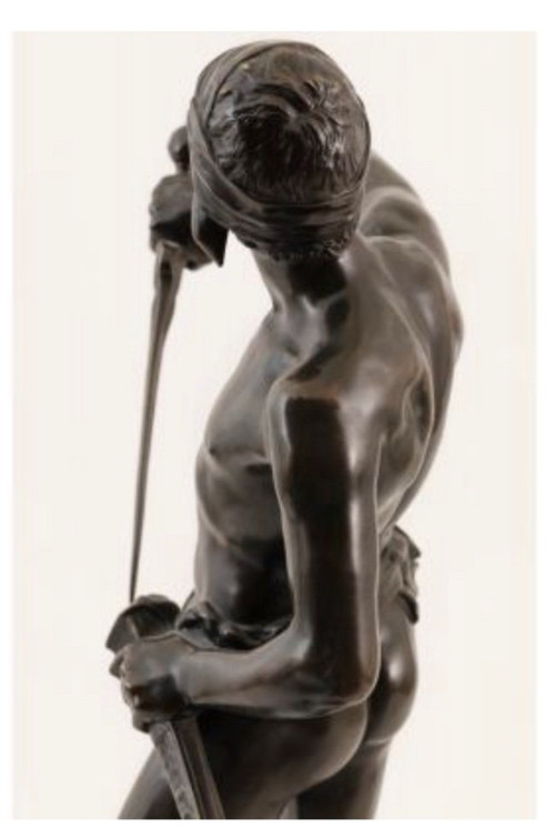 Important Louis Moreau Bronze Sculpture “Alerta”