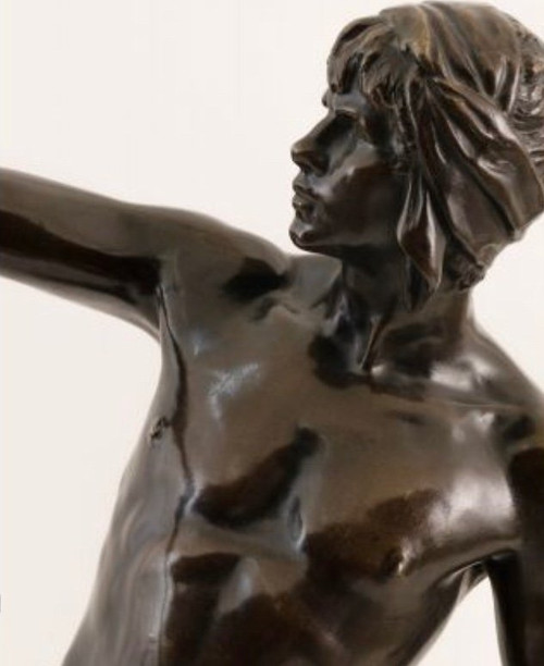 Important Louis Moreau Bronze Sculpture “Alerta”