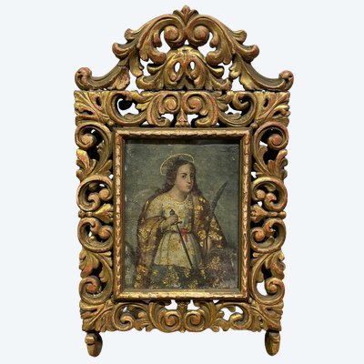 Italienischer Reliquienschrein Im Barockstil