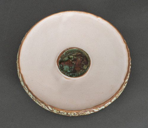 Gilbert Portanier Denise Ramamgno Vallauris coppa monogramma DR 1960