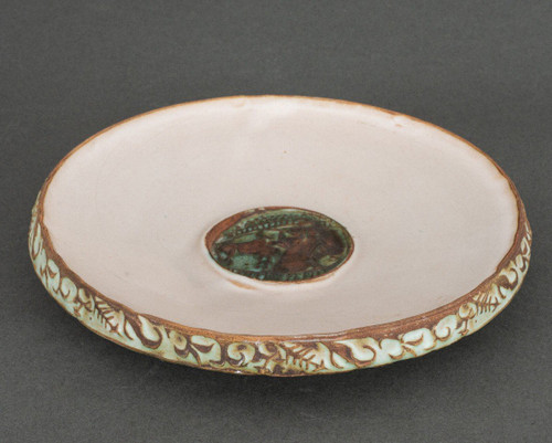 Gilbert Portanier Denise Ramamgno Vallauris coppa monogramma DR 1960