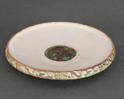 Gilbert Portanier Denise Ramamgno Vallauris coppa monogramma DR 1960