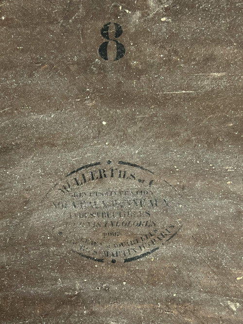 GEMÄLDE / GEMÄLDE / ÖL AUF HOLZ AUS DEM 19. JAHRHUNDERT „PORTRÄT EINES MANNES“, GUT GERAHMT 