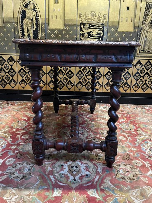 Console - Bureau plat de style Louis XIII