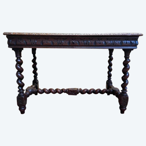 Console - Bureau plat de style Louis XIII