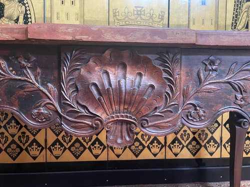 Console - Table à gibier époque Louis XV