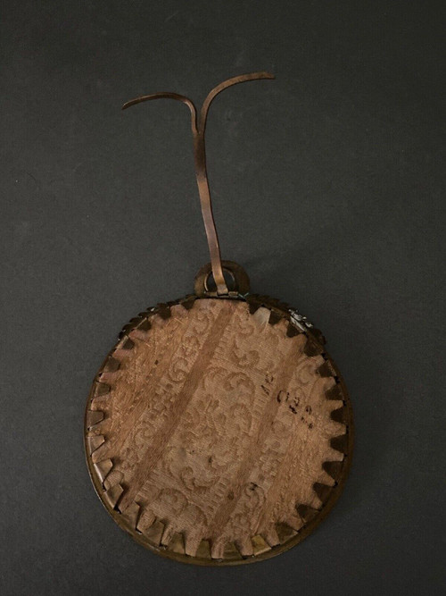 Médaillon le Roi de Rome Napoléon II d'après Isabey sculpté dans la masse