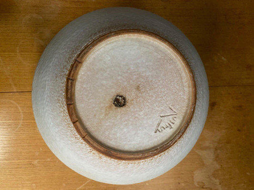 Large ceramic planter 1960 by Jean Austruy 20th century