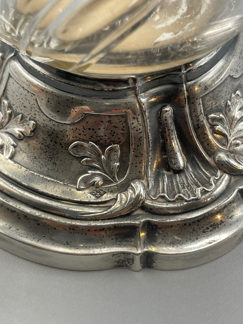 Louis XV Style Solid Silver Ewer Goldsmith Ravinet&companie