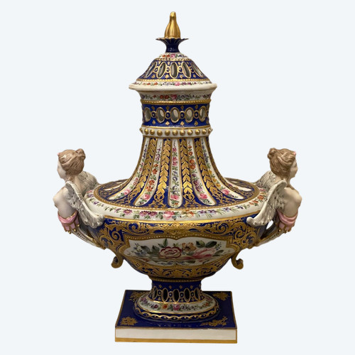 Pot Pourri En Porcelaine De Sèvres