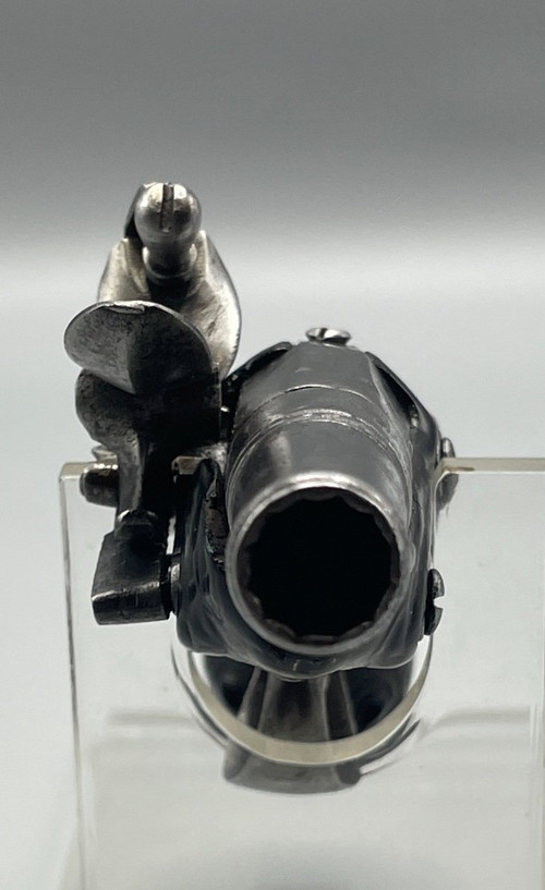 Pistola da viaggio d'epoca Luigi XV