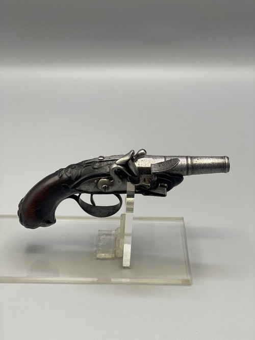 Pistola da viaggio d'epoca Luigi XV