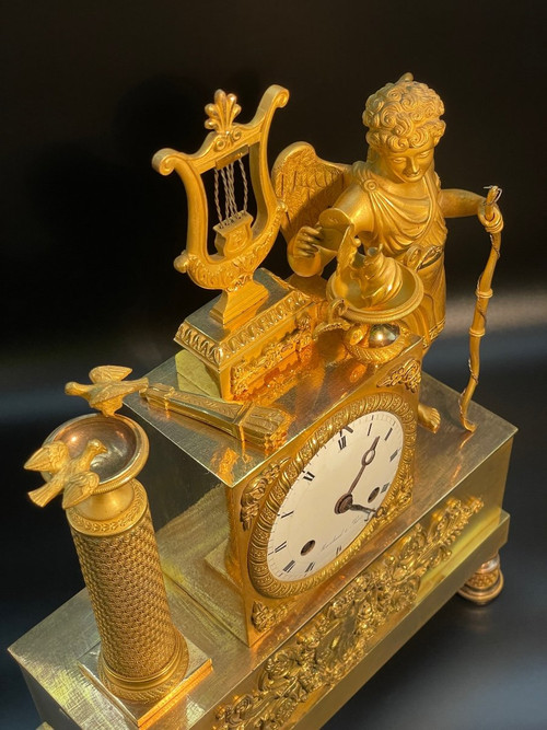 Französische Pendeluhr aus der Restaurationszeit