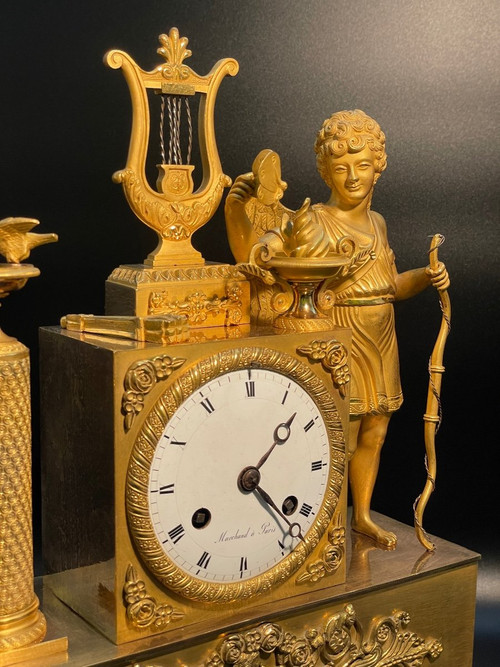 Französische Pendeluhr aus der Restaurationszeit