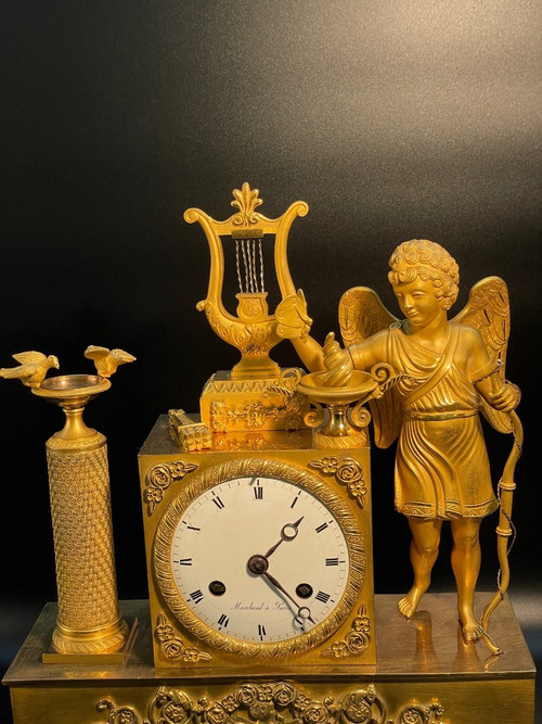 Französische Pendeluhr aus der Restaurationszeit