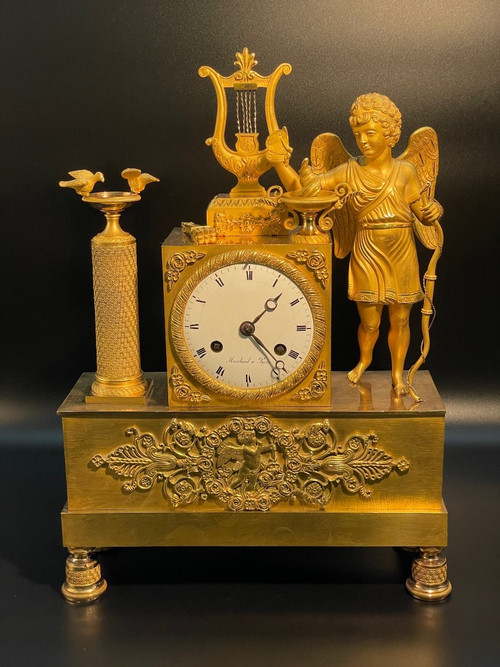 Französische Pendeluhr aus der Restaurationszeit