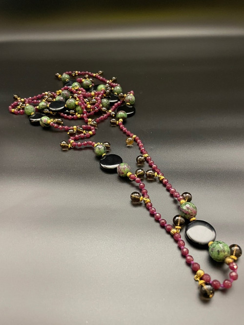  Collana lunga in stile Art Déco