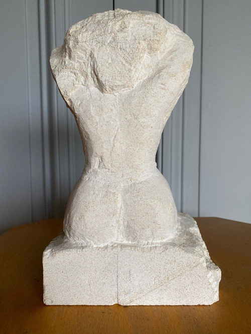 Direktschnitt Skulptur weiblicher Akt XX. Workshop