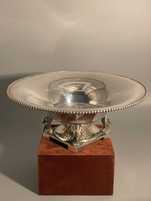 Cup On Foot Sterling Silver Goldsmith Wolfers