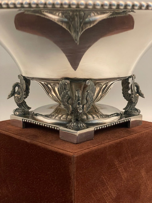 Cup On Foot Sterling Silver Goldsmith Wolfers