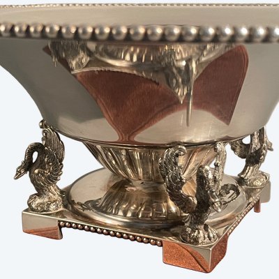 Cup On Foot Sterling Silver Goldsmith Wolfers