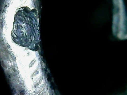 Spilla in argento cloisonné del XIX secolo 22 g, marchio del granchio Vergine Maria e colomba