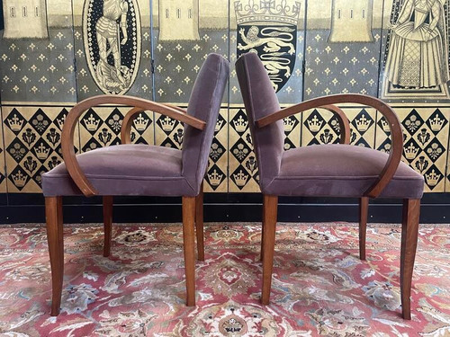 Paire de fauteuils Bridges 